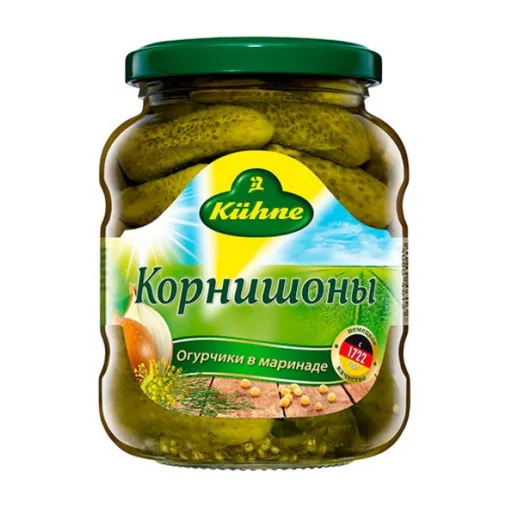 КОРНИШОНЫ CARL KUHNE 330г (370мл)