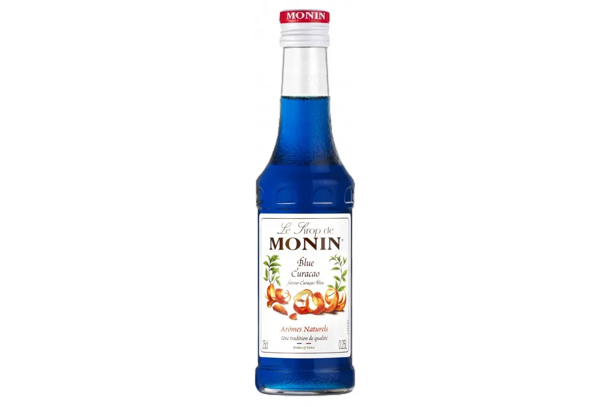 СИРОП MONIN CURACAO Blue 0,25л