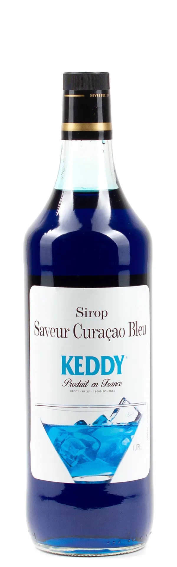 СИРОП MONIN КЕДДИ CURACAO Blue 1л