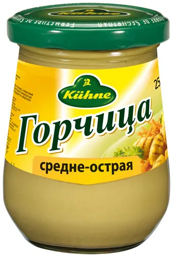 ГОРЧИЦА CARL KUHNE СР/ОСТР. 250мл, (255г)