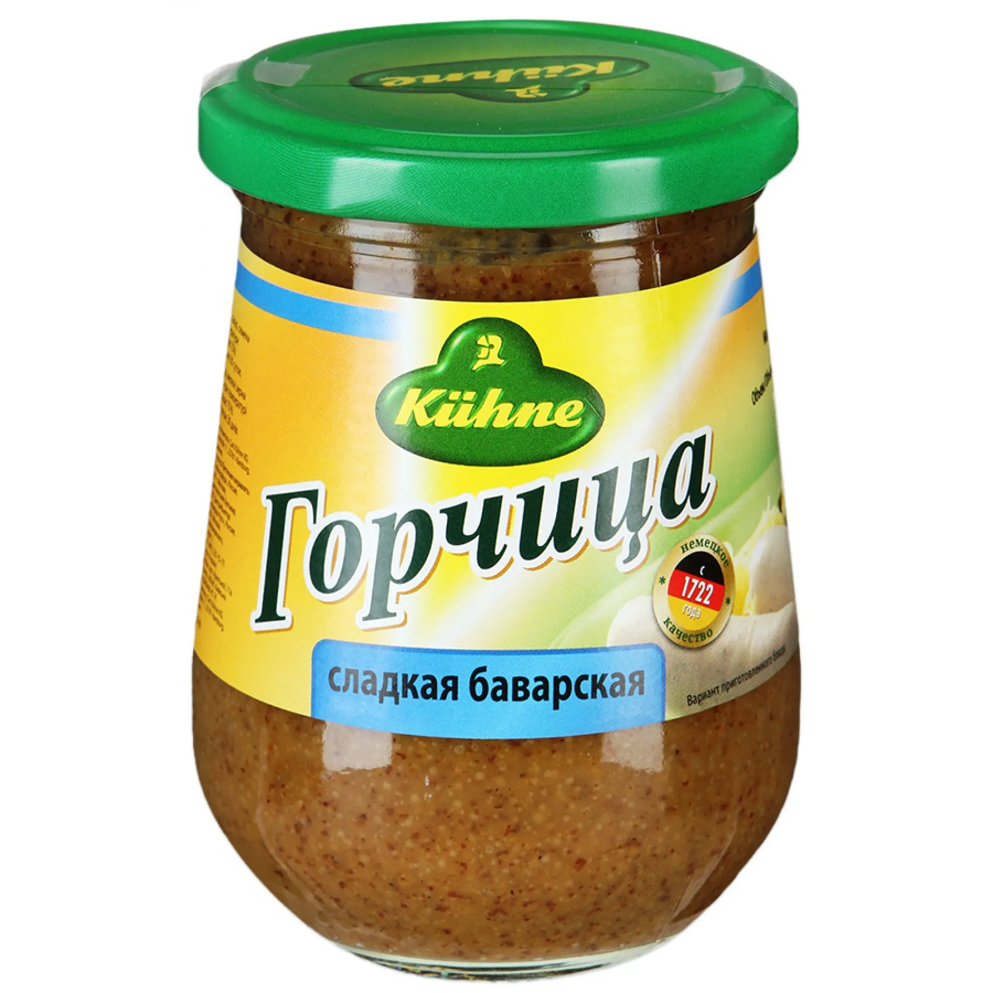 ГОРЧИЦА CARL KUHNE БАВАРСКАЯ СЛАД. 250мл, (260г)