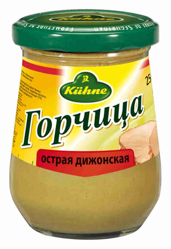 ГОРЧИЦА CARL KUHNE ДИЖОНСКАЯ ОСТР. 250мл, (260г)