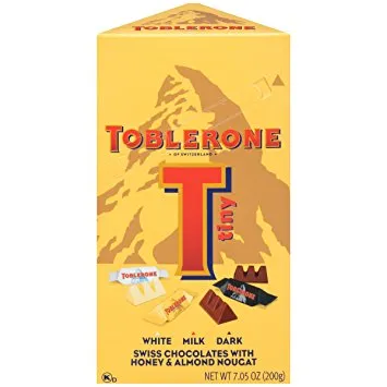 КОНФЕТЫ TOBLERONE НАБОР TINY  200г