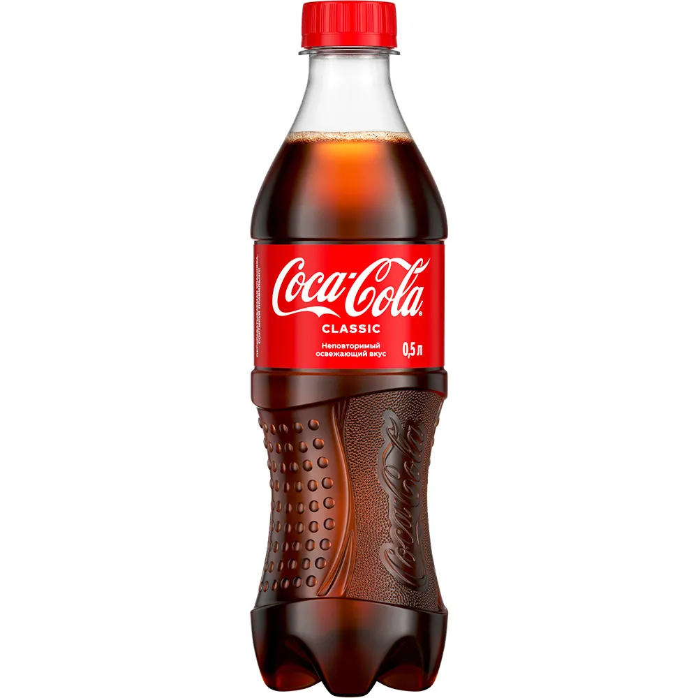 НАПИТОК ГАЗ. COCA-COLA 0,5л 195715