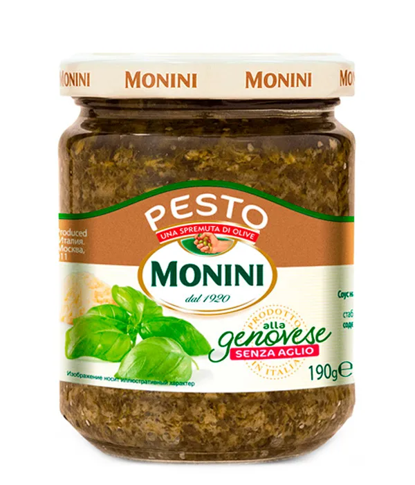 ПЕСТО MONINI GENOVESE без чеснока 190г