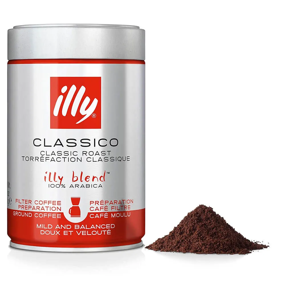 КОФЕ ILLY МОЛ. средн.обж. ж/б 250г (8907) (7983)