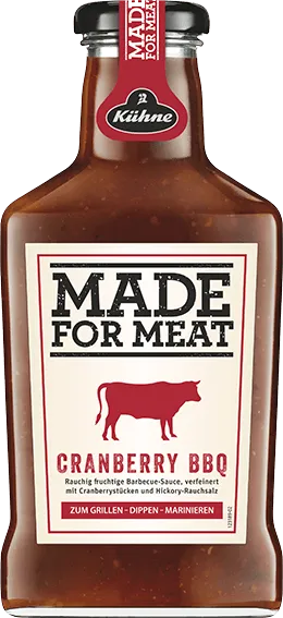 СОУС CARL KUHNE Made for Meat Клюквенный BBQ 375мл
