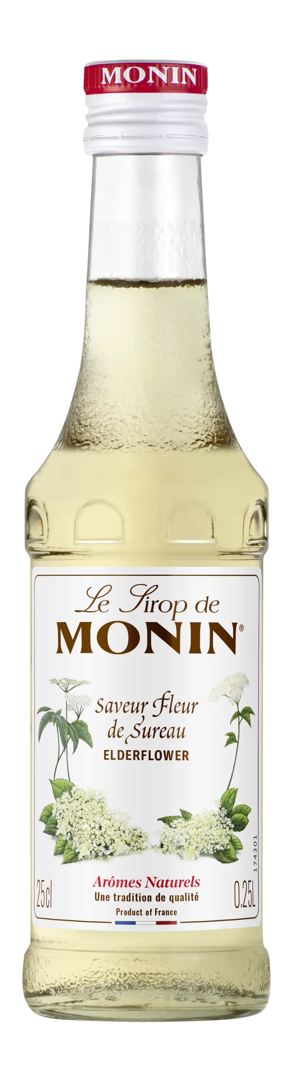 СИРОП MONIN ЦВЕТЫ БУЗИНЫ 0,25л