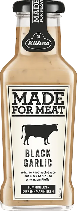 СОУС CARL KUHNE Made for Meat Черный чеснок 235 мл