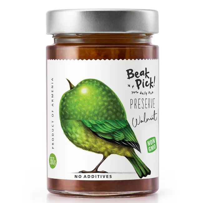 ВАРЕНЬЕ BEAK PICK ИЗ ГРЕЦКОГО ОРЕХА 360г