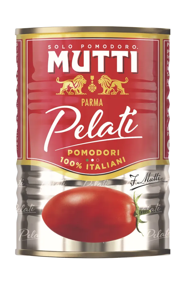ТОМАТЫ MUTTI целые очищенные 400г