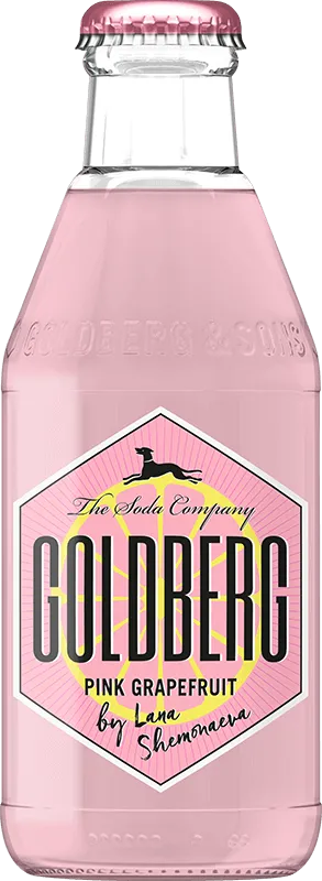 НАПИТОК БЕЗАЛК. GOLDBERG  Pink Grapefruit 0,2л