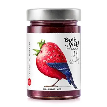 ДЖЕМ BEAK PICK ИЗ КЛУБНИКИ 360г