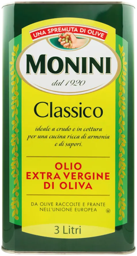 МАСЛО ОЛИВК. MONINI CLASSICO ExV 3л