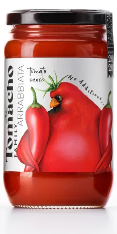 СОУС томатный TOMACHO Arrabbiata 360г