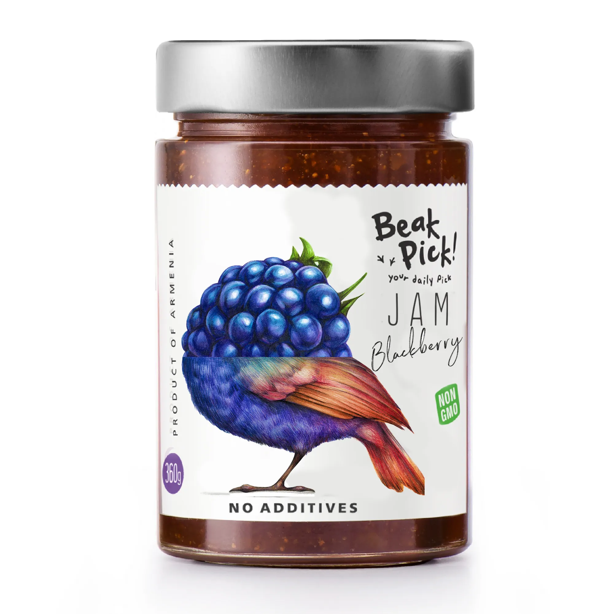 ДЖЕМ Beak Pick из ежевики 360г
