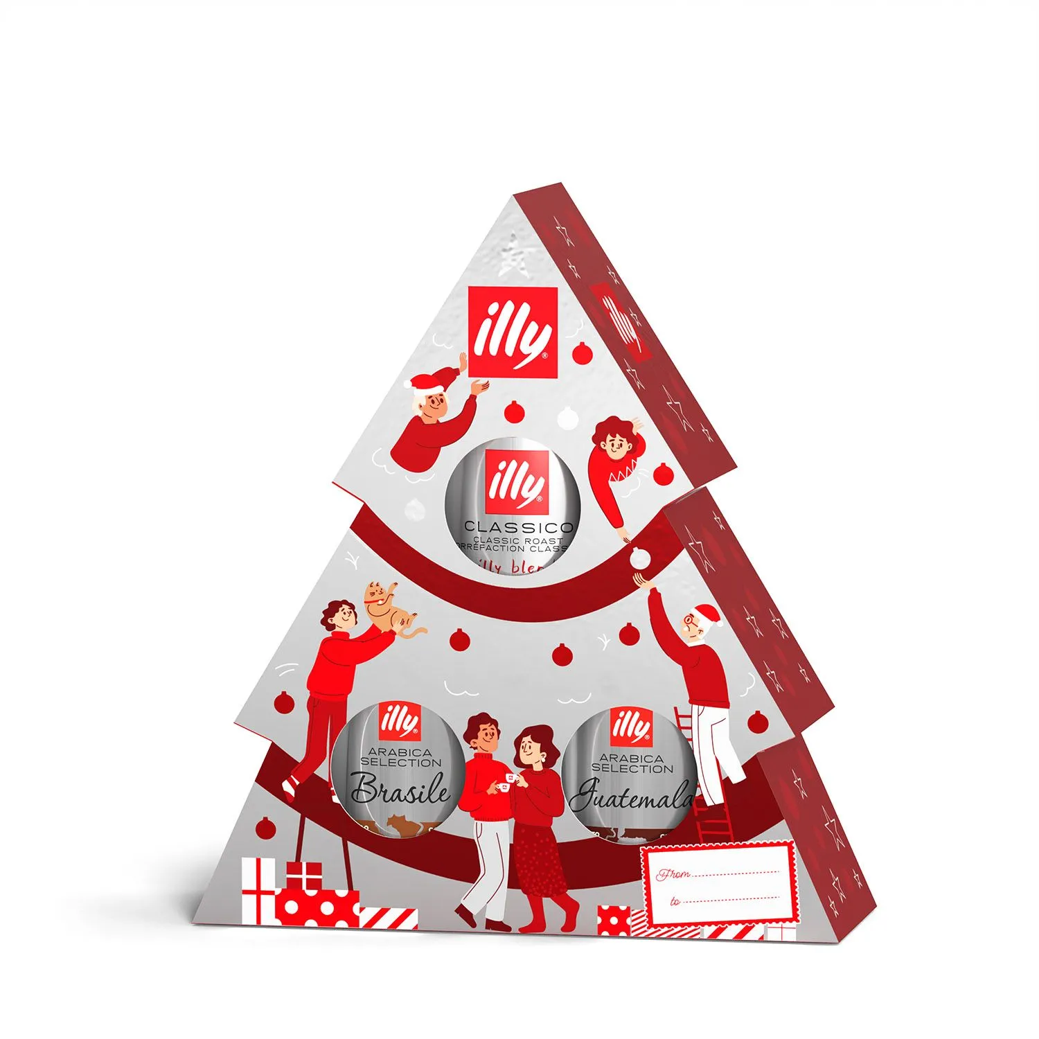 РОЖДЕСТВЕНСКИЙ НАБОР ILLY 2025 "Елочка" 3*125гр (254260)