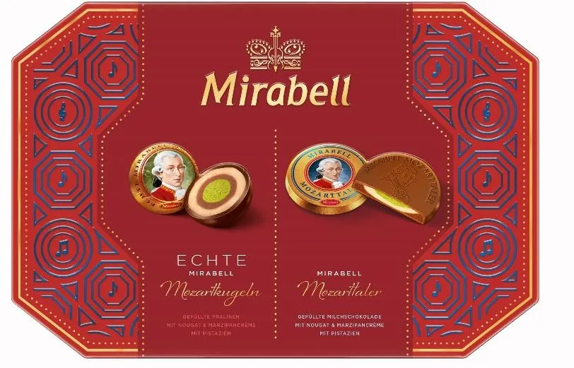 КОНФЕТЫ MIRABELL MOZART GIFTBOX MIX 234г